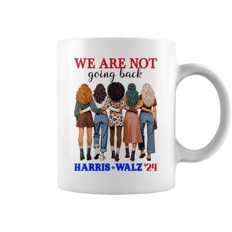 We Don't Go Back Harris Walz 24 Kamala Harris Tim Waltz Tassen - Geschenkecke