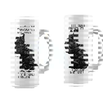 Don't Scare Me I Fart Easily French Bulldog Funny Dog Graphic Print Coffee Mug - Monsterry