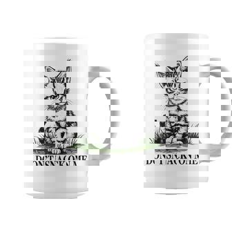 Don't Snack On Me Cat Eating Dogs Cats Coffee Mug - Thegiftio UK