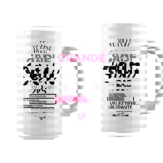 Enfant Bientot Grande Soeur 2025 Future Grande Soeur Grossesse Tasse - Cadeauxyz