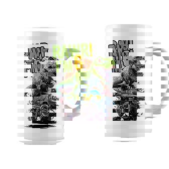 Enfant J'ai 6 Ans Anniversaire Dinosaure Monstre Camion 6 Ans Tasse - Cadeauxyz