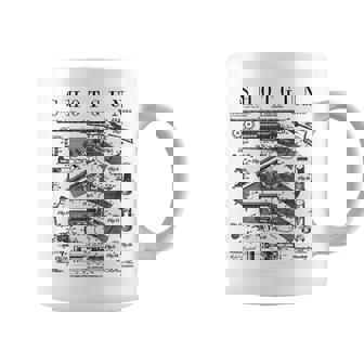 Escopeta Rifle Antiguo Pistola Colector Arma De Fuego Patenteintage Taza de café - Regaloses