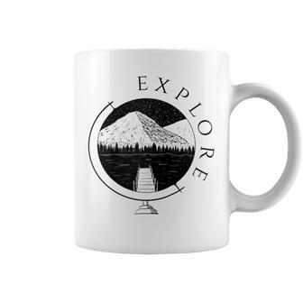 Explore Globe Trekker For Adventure Lovers Coffee Mug - Monsterry