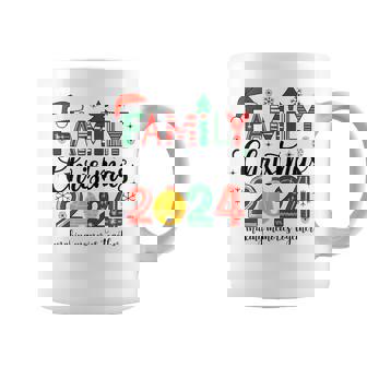Family Christmas 2024 Matching Outfit Xmas Squad Santa Elf Coffee Mug | Mazezy