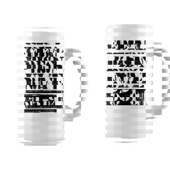 Federal Prison Inmate Jail Halloween Costume Party Fun Coffee Mug - Seseable