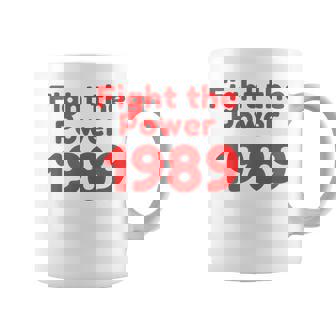 Fight The Power 1989 Coffee Mug - Thegiftio UK