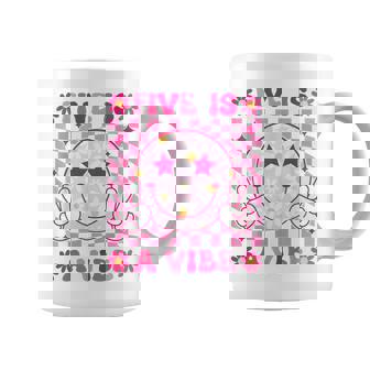 Five Is A Vibe Birthday Groovy 5 Year Old Girls 5Th Birthday Coffee Mug - Thegiftio UK