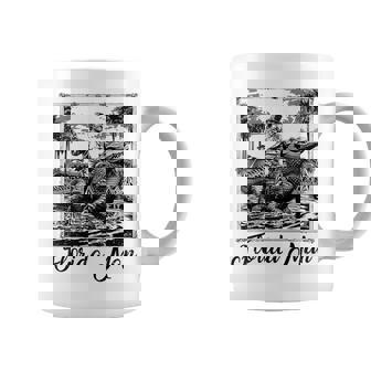 Florida Man Riding Alligator Florida Vintage Souvenir Coffee Mug - Thegiftio UK