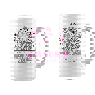 Flowers Breast Cancer Awareness Cancer Survivor Coffee Mug - Thegiftio UK