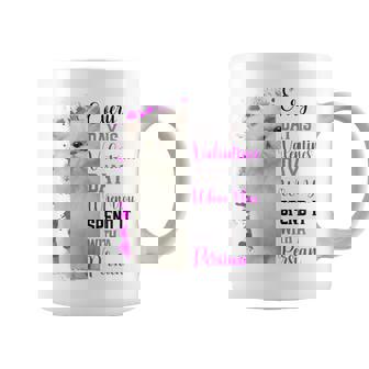 Fluffy Persian Cat Mom Valentines Day Cat Mama Mother Graphic Print Coffee Mug - Monsterry