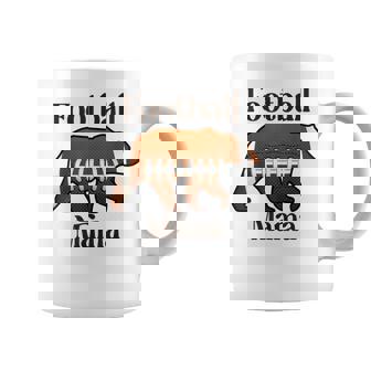 Football Mama Bear Game Day Football Mom Family Mommy Mama Coffee Mug - Monsterry