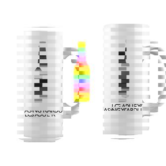 Fun Rainbow Beer Bottle Gay Lesbian Trans Pride Lgbt Coffee Mug - Monsterry