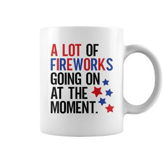 4Th Of July A Lot Of Fireworks Going On At The Moment Coffee Mug - Monsterry UK