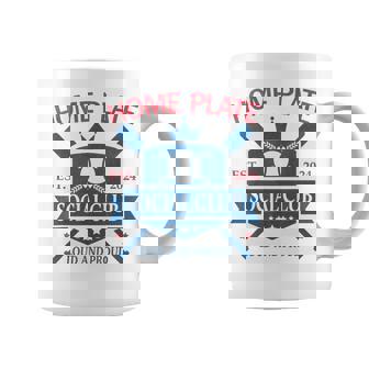 Baseball Home Plate Social Club Coffee Mug - Thegiftio