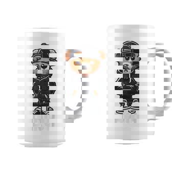 Bruh Meme Hip Hop Teddy Bear Nager Boys N Saying Coffee Mug | Seseable UK