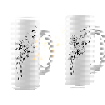 Dandelion Bunny Flower Coffee Mug | Mazezy