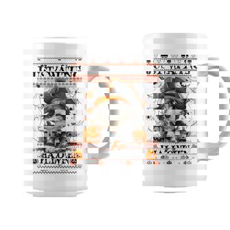 Just Waiting For Halloween Havanese Pirate Spooky Vibe Coffee Mug - Monsterry