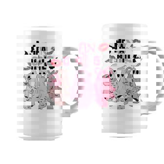 Mean Ghouls On October We Wear Pink Breast Cancer Coffee Mug | Mazezy