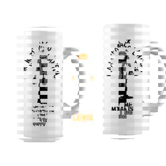 I Am Not A Jack O Lantern My Name Is Lewis Halloween Coffee Mug | Seseable UK
