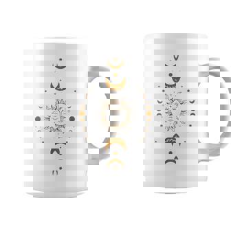 Sun Moon Stars Celestial For Mystical Bohemian Coffee Mug - Thegiftio