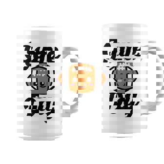 Game Day Football Cute Kawaii Thanksgiving Traditions Coffee Mug - Monsterry