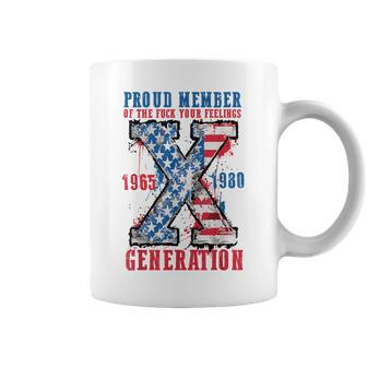 Generation 4Th Of July Gen-X 1965-1980 American Flag Womens Coffee Mug - Monsterry UK