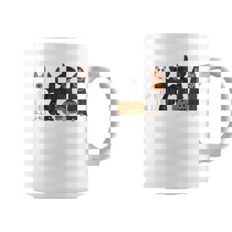 German Shepherd Dogs Lovers Ghost Witch Halloween Spooky Coffee Mug - Thegiftio UK