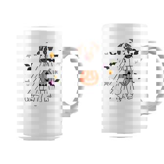 Ghost Chocolate Labrador Retriever Boo Dog Halloween Costume Coffee Mug - Monsterry