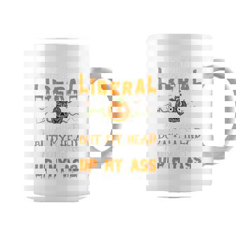 I Was Going To Be A Liberal For Halloween Pumpkin Sarcastic Coffee Mug - Thegiftio UK