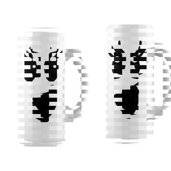 Halloween Girl Ghost Eyelashes Ghoul Face Female Costumes Coffee Mug - Thegiftio