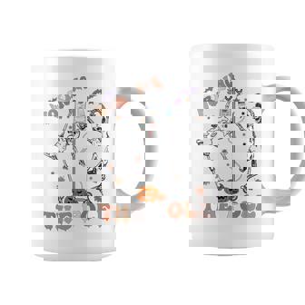 Halloween Icu Er Nurse Working The Pole Skeleton Dance Coffee Mug | Mazezy