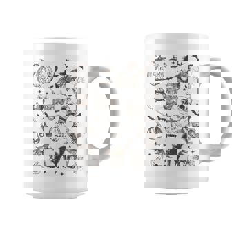 Halloween Vintage Aesthetic 90S Tattoo Cute Retro Graphic Coffee Mug | Seseable UK