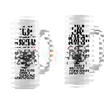 Hamilton Clan Christmas Scottish Family Name Party Coffee Mug - Monsterry