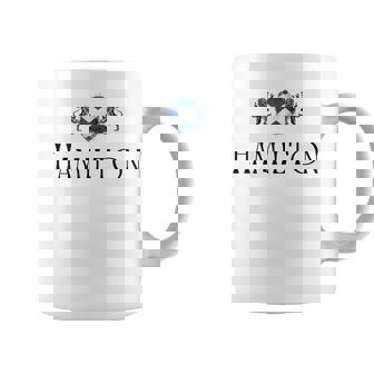 Hamilton Clan Scottish Family Name Scotland Heraldry Coffee Mug - Monsterry