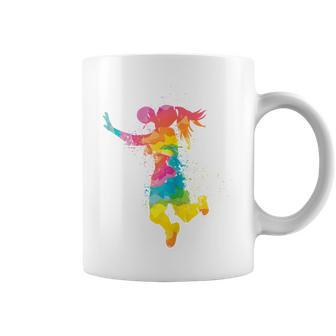 Handball Retro Handball Player Girl's Tassen - Geschenkecke