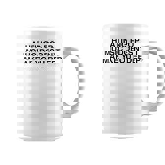 Hating Pop Doesn't Make You Deep Music Joke Sarcastic Coffee Mug - Thegiftio
