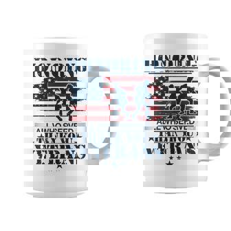 Honoring All Who Served Thank You Veterans Day Us Veteran Coffee Mug - Thegiftio UK
