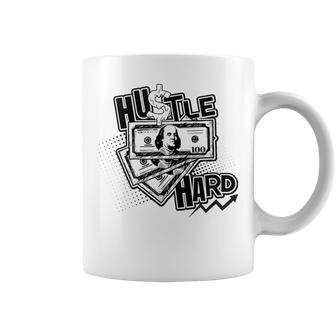 Hustle Hard Streetwear Casual Summer Graphics Hipster Coffee Mug - Monsterry
