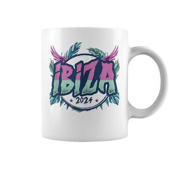 Ibiza 2024 Equipo De Fiestas Deacaciones Sin Mangas Taza de café - Regaloses