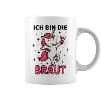 Ich Bin Die Braut Einhorn Jga Women's Wedding Tassen - Geschenkecke