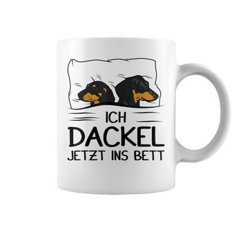 Ich Dackel Jetzt Ins Bett Dachshund Dog Sleeping Dog Tassen - Geschenkecke