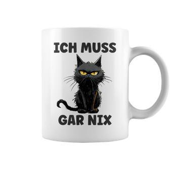 Ich Muss Gar Nix Böse Katze Inabhäng Tassen - Geschenkecke