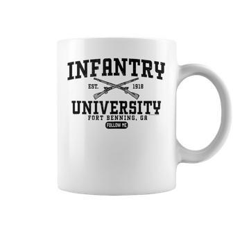 Infantry University Fort Benning Ga Army Grunt School Coffee Mug - Monsterry DE