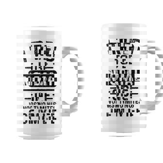 Intenté Ser Normal Unaez Peores Dos Minutos Miida Divertida Cuello Taza de café - Regaloses