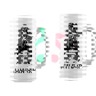 Italia Diseño Gráfico Para Niñas Niño Italiano Toodler Taza de café - Regaloses