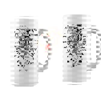 Japanese Tattoo Tiger Embroidery Style Animal Print Coffee Mug - Thegiftio UK