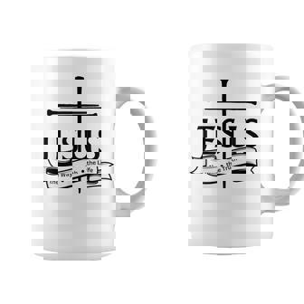 Jesus Holy Cross Jesus The Way The Truth The Life Christ Coffee Mug - Thegiftio UK