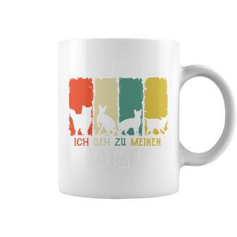 Katzen Mir Reichts Ich Geh Zu Meinen Katzen Humor Spruch Tassen - Geschenkecke