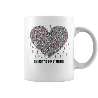 La Diversité Est Notre Force Président Kamala Harris Walz 2024 Tasse - Cadeauxyz