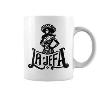 La Jefa Le Patron En Espagnol Drôle De Phrase Mexicaine Tasse - Cadeauxyz